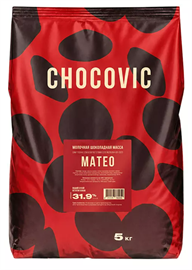 {{photo.Alt || photo.Description || 'Шоколад молочный Chocovic 31,9% МАТЕО 5 кг'}}