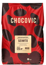 {{photo.Alt || photo.Description || 'Шоколад белый Chocovic 29,9% БЕНИТО 5 кг'}}