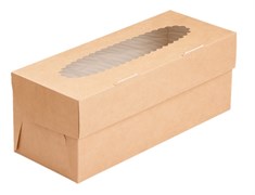 #77 Упаковка для кексов и маффинов ECO MUF 3 (250x100 x100 мм)
