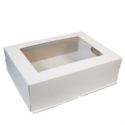 #15 Коробка для торта 30х40х12 см, с окном