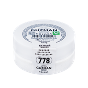 778 Краситель Белый жиро-водорастрворимый  краситель 15г, Guzman