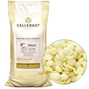 Шоколад белый Velvet 33.1%, Callebaut 10 кг