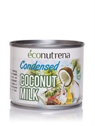 Кокосовое Сгущенное Молоко без Сахара, Econutrena 200 мл,