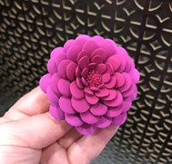Силиконовая форма  (пищевой)  Цветок с клумбы