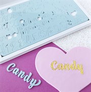 Штамп CANDY Set - Uppercase, Lowercase, Numbers & Symbol Sweet-Stamp
