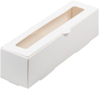 #189 Коробка для макарон 210*55*55 мм (белая) (1)  НОВИНКА