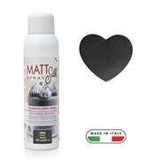 Краситель-спрей для шоколада и жирных масс Матовый Matt Silk Черный, 150 мл