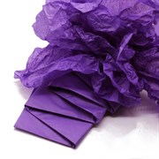 Бумага упаковочная тишью, Фиолетовая 50 х 66 см (10 листов)