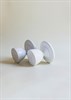 Тортовница маленькая керамическая  Сиреневая  - фото 11043