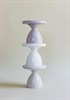 Тортовница маленькая керамическая  Сиреневая  - фото 11044