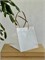 Пакет для коробок, с коричневыми ручками PET 25х25х25 см. AM-PK25 - фото 12085