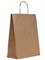#90 Пакет крафт бурый с кручеными ручками, 260х150х350 мм ECO CarrBag TW 260*150*35