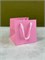 Пакет подарочный для коробок, розовый 25х25х25 см. AMN25252512Pink - фото 14250