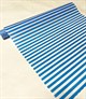Бумага силиконизированная «Полоски», голубые, 0,38 х 5 м  - фото 6584