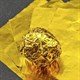 Фольга оберточная для конфет Золотая 10*10 см, 100 шт. - фото 9341